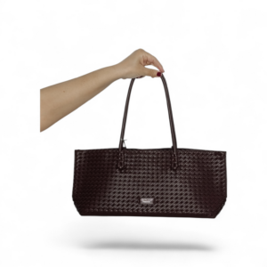 Τσάντα ώμου καφέ