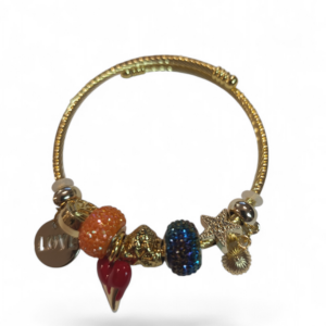 Βραχιόλι mfw με στοιχεία κρεμαστά